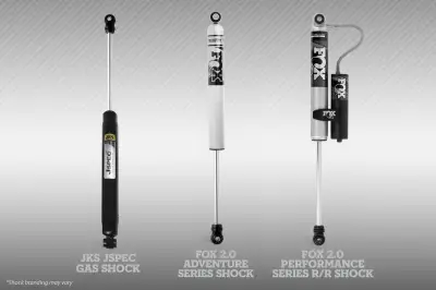 JKS - 2007-2018 WRANGLER JK J-KONTROL 2DR 3.5IN SYSTEM W/ FOX 2.0 PERFORMANCE SERIES SHOCKS  (JSPEC109KFP)