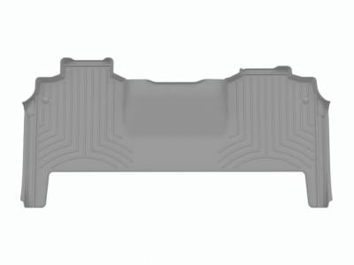 Weathertech - Weathertech Grey Rear FloorLiner HP 2019 - 2024 Ram 2500/3500 Mega Cab, Bucket 1st Row, Carpeted Floor, Mega Cab  (4615455IM)