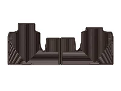 Weathertech - Weathertech Cocoa Rear All-Weather Floor Mats 2019 - 2024 Ram 2500/3500 Mega Cab (W518CO)