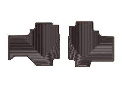 Weathertech - Weathertech Cocoa Rear All-Weather Floor Mats 2019 - 2024 Ram 1500 Crew cab, Quad cab (W508CO)