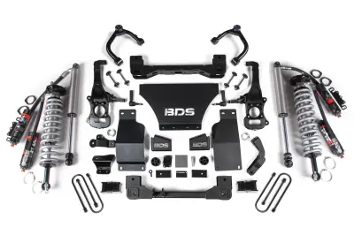 BDS - BDS 2.5 Inch Lift Kit FOX 2.5 Performance Elite Coil-Over for Chevy Trail Boss or GMC AT4 1500 (2025) 4WD Gas (1855PES)