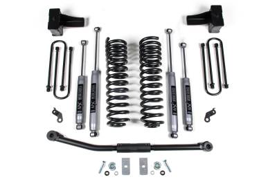 BDS - BDS 2.5 Inch Lift Kit w/Fox Shocks and 4" Rear Block Kit for Ford F250/F350 Super Duty (11-16) 4WD Diesel (1510FS)