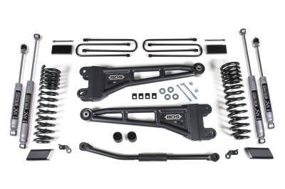 BDS - BDS 2.5 Inch Lift Kit w/Radius Arm and NX2 Shocks for Ford F450 Super Duty (23-25) (1306H)