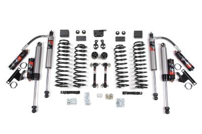 BDS - BDS 3 Inch Lift Kit w/Fox Shocks and Sway Bar Disconnects for Jeep Wrangler JK (07-11) 2-Door (1423FS)