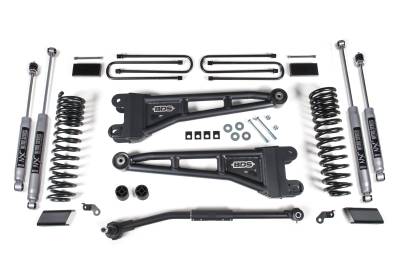 BDS - BDS 3 Inch Lift Kit w/Radius Arm and Fox Shocks for Ford F250/F350 Super Duty (20-22) 4WD Diesel (1549FS)