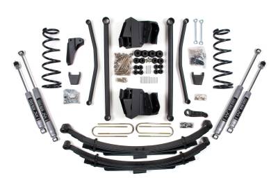 BDS - BDS 4 Inch Lift Kit w/NX2 Shocks and Leaf Springs for 4" Axle Long Arm for Dodge Ram 2500 Power Wagon (09-13) 4WD Gas (1772H)