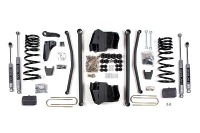BDS - BDS 8 Inch Lift Kit Long Arm w/NX2 Shocks and Leaf Springs for Dodge Ram 2500/3500 w/4" Axle and Manual Transmission (2008) 4WD Diesel (1748H)