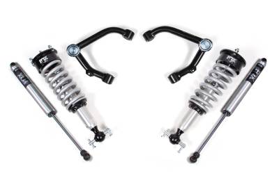 BDS - BDS 2 Inch Lift Kit FOX 2.0 Coil-Over for Chevy Silverado or GMC Sierra 1500 w/Cast Steel Control Arms (07-18) 4WD (757FSL)