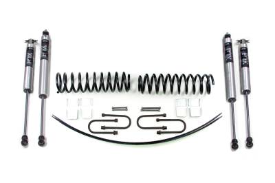 BDS - BDS 2 Inch Lift Kit w/NX2 Shocks for Jeep Cherokee XJ w/Chrysler 8.25 Rear Axle (84-01) (428H)