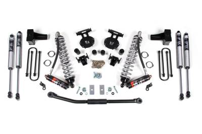 BDS - BDS 2.5 Inch Lift Kit FOX 2.5 Performance Elite Coil-Over Conversion and 5" Rear Block for Ford F250/F350 Super Duty (11-16) 4WD Diesel (1925FPE)