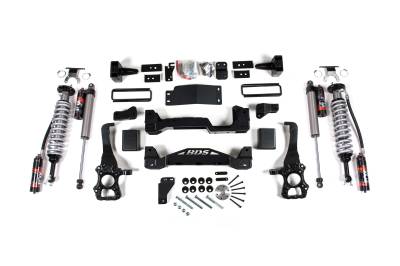 BDS - BDS 4 Inch Lift Kit FOX 2.5 Performance Elite Coil-Over for Ford F150 (15-20) 4WD (1590FPE)