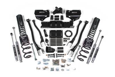 BDS - BDS 4 Inch Lift Kit w/ 4-Link and Fox 2.5 Performance Elite for Ram 2500 (19-24) 4WD Gas (1675FPE)