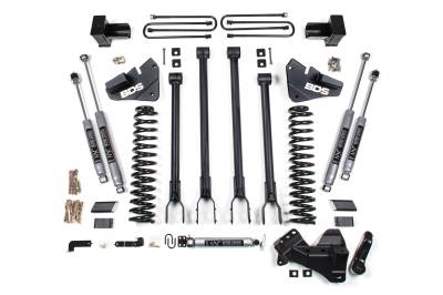 BDS - BDS 4 Inch Lift Kit w/ 4-Link and Fox Shocks for Ford F350 Super Duty DRW (17-19) 4WD Gas (1578FS)