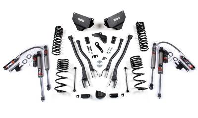 BDS - BDS 4 Inch Lift Kit w/ 4-Link and Fox Shocks for Ram 2500 (14-18) 4WD Diesel (1602FS)