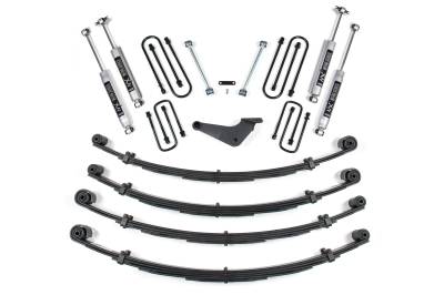 BDS - BDS 4 Inch Lift Kit w/Fox Shocks and Leaf Springs for Ford Excursion (00-05) 4WD (301H)