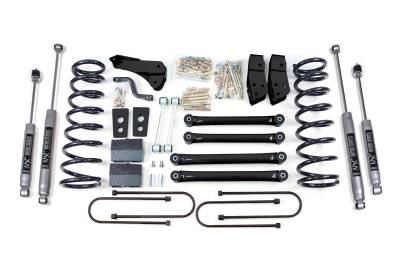 BDS - BDS 4 Inch Lift Kit w/Leaf Springs and Fox Shocks for Dodge Ram 2500 Power Wagon (09-13) 4WD Gas (1770FS)