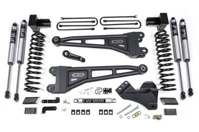 BDS - BDS 4 Inch Lift Kit w/Radius Arm and NX2 Shocks for Ford F350 Super Duty DRW (20-22) 4WD Gas (1564H)