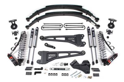 BDS - BDS 4 Inch Lift Kit w/Radius Arm FOX 2.5 Performance Elite Coil-Over Conversion for Ford F250/F350 Super Duty (17-19) 4WD Diesel (1524FPE)