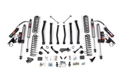BDS - BDS 4.5 Inch Lift Kit w/Fox Shocks and Sway Bar Disconnects for Jeep Wrangler JK (12-18) 4-Door (1405FS)