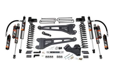 BDS - BDS 5 Inch Lift Kit w/Radius Arm and Leaf Springs for Ford F250/F350 Super Duty (23-25) 4WD Gas (2212FPE)