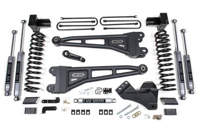 BDS - BDS 5 Inch Lift Kit w/Radius Arm, Fox Shocks, and 5" Rear Block Kit for Ford F250/F350 Super Duty w/Overloads (23-25) 4WD Diesel (2203FS)