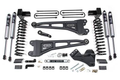 BDS - BDS 5 Inch Lift Kit w/Radius Arm, NX2 Shocks and Leaf Springs for Ford F250/F350 Super Duty (23-25) 4WD Diesel (2208H)