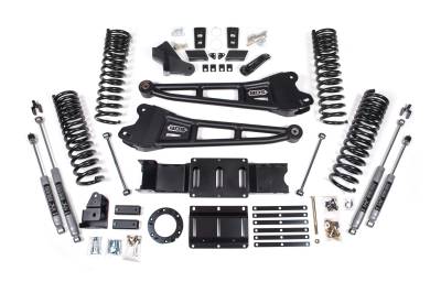 BDS - BDS 6 Inch Lift Kit w/ FOX 2.5 Performance Elite and Radius Arm for Ram 2500 (19-24) 4WD Diesel (1680FPE)