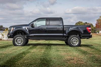 BDS - BDS 6 Inch Lift Kit w/NX2 Shocks and 4" Rear Block Kit for Ford F150 (21-25) 4WD (1900H)