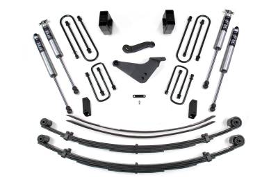BDS - BDS 6 Inch Lift Kit w/NX2 Shocks and Rear Block Kit w/Add-A-Leaf for Ford Excursion (00-05) 4WD (302H)
