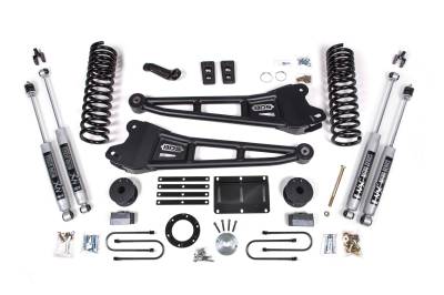 BDS - BDS 6 Inch Lift Kit w/Radius Arm and Fox Shocks for Ram 3500 w/ Rear Air Ride (13-18) 4WD Diesel (2106FS)