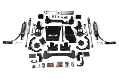 BDS - BDS 6.5 Inch Lift Kit FOX 2.5 Coil-Over Conversion and Rear Block Kit for Chevy Silverado or GMC Sierra 2500HD/3500HD (01-10) Diesel (738FDSC)