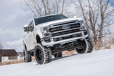 BDS - BDS 7 Inch Lift Kit w/ 4-Link FOX 2.5 Performance Elite Coil-Over Conversion w/Leaf Springs for Ford F250/F350 Super Duty (20-22) 4WD Diesel (1572FPE)