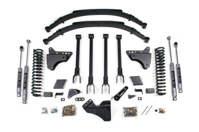 BDS - BDS 8 Inch Lift Kit w/Fox Shocks 4-Link Conversion for Ford F250/F350 Super Duty (11-16) 4WD Gas (1501FS)