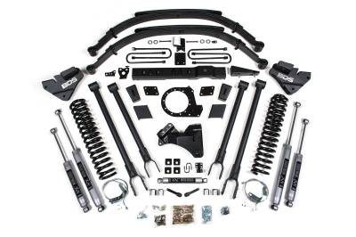 BDS - BDS 8 Inch Lift Kit w/Fox Shocks 4-Link Conversion for Ford F250/F350 Super Duty (17-19) 4WD Diesel (1541FS)