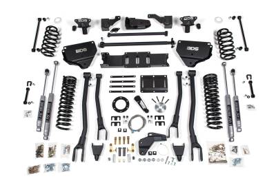 BDS - BDS 8 Inch Lift Kit w/Fox Shocks and 4-Link for Ram 2500 (14-18) 4WD Diesel (1626FS)