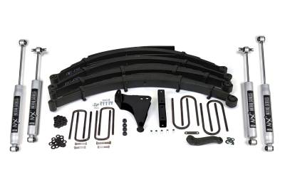 BDS - BDS 8 Inch Lift Kit w/Fox Shocks for Ford F250/F350 Super Duty w/Square Front U-Bolt Mfg Prior to 2-28-99 (99-04) 4WD (312FS)