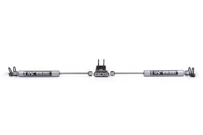 BDS - BDS Dual Steering Stabilizer Kit w/NX2 Shocks for Jeep Wrangler JL (18-25) and Gladiator JT (21-25) (2034DH)
