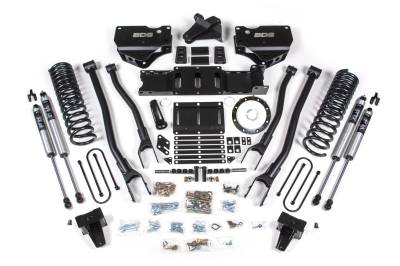 BDS - BDS 6 Inch Lift Kit w/ 4-Link and Fox Shocks for Ram 3500 w/Overload and 8 Bolt Indexing Ring (19-24) 4WD Diesel (1693FS)
