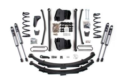 BDS - BDS 8 Inch Lift Kit Long Arm w/Fox Shocks and Leaf Springs for Dodge Ram 2500/3500 w/4" Rear Axle and Automatic Transmission (03-07) 4WD Diesel (656FS)