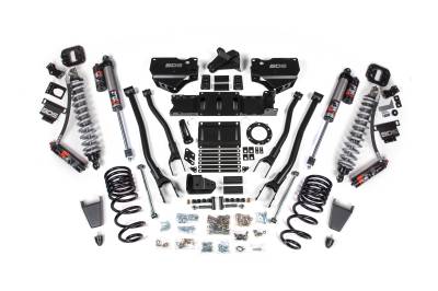 BDS - BDS 4 Inch Lift Kit w/ 4-Link FOX 2.5 Coil-Over Conversion - Performance Elite Ram 2500 (19-24) 4WD Diesel (1674PES)