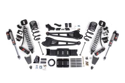BDS - BDS 4 Inch Lift Kit w/ Radius Arm FOX 2.5 Coil-Over Conversion - Performance Elite Ram 2500 (19-24) 4WD Diesel (1660PES)