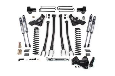 BDS - BDS 5 Inch Lift Kit w/ 4-Link Ford F250/F350 Super Duty (23-26) 4WD Diesel (2248H)