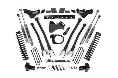BDS - BDS 7 Inch Lift Kit w/ 4-Link Ford F250/F350 Super Duty (23-26) 4WD Diesel (2252H)