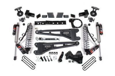 BDS - BDS 7 Inch Lift Kit w/ Radius Arms Ford F350 Super Duty DRW (23-26) 4WD Diesel (2260FS)