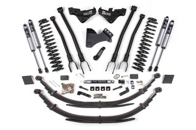BDS - BDS 5 Inch Lift Kit w/ 4-Link Ford F250/F350 Super Duty (23-26) 4WD Diesel (2264H)