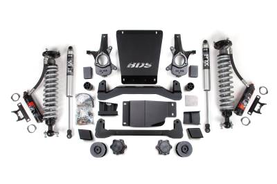 BDS - BDS 4 Inch Lift Kit FOX 2.5 Performance Elite Coil-Over Chevy/GMC Avalanche, Suburban, Tahoe, or Yukon 1500 (07-14) 4WD (188PSS)