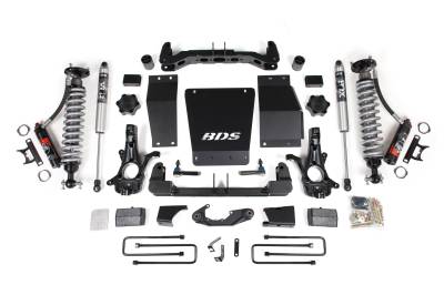 BDS - BDS 4 Inch Lift Kit FOX 2.5 Performance Elite Coilover Chevy Silverado or GMC Sierra 1500 (14-18) 4WD (712PES)