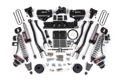 BDS - BDS 6 Inch Lift Kit w/ 4-Link FOX 2.5 Coil-Over Conversion - Performance Elite Ram 3500 (19-24) 4WD Diesel (1690PES)