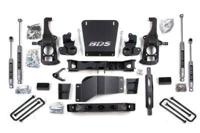 BDS - BDS 6.5 Inch Lift Kit Chevy Silverado or GMC Sierra 2500HD/3500 (11-19) 2/4WD (199H)