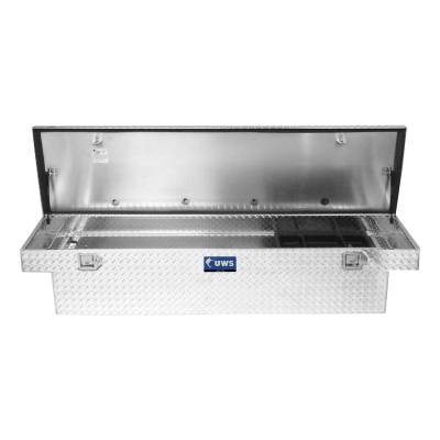 UWS - UWS 69in. Aluminum Single Lid Crossover Toolbox with Rail (TBS-69-R) - Image 3